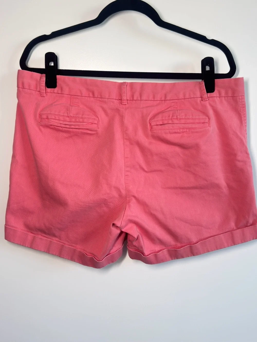 Banana Republic Pink Chino Shorts Size 14 Preppy Coastal Summer